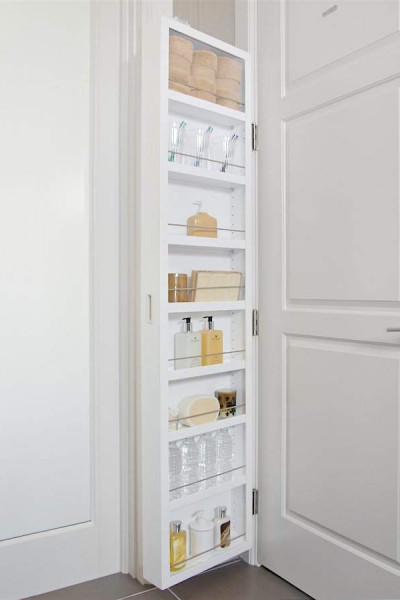 Check out this innovative storage and organizing product, the Cabidor Door Storage Cabinet via Refined Rooms Blog