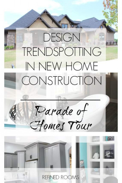 Local home tours are a great way to learn about trends in New home construction design. Check out the trends I spotted on a local Parade of Homes tour @ refinedroomsllc.com