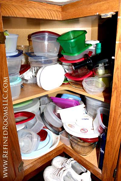 Kitchen Storage Ideas for Plastic Containers 