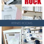 collage of Elfa storage products - text "why elfa storage systems rock".