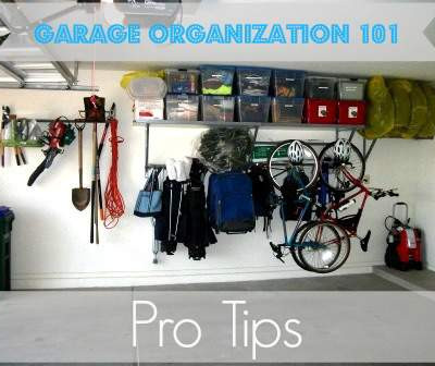 garage organizing 101