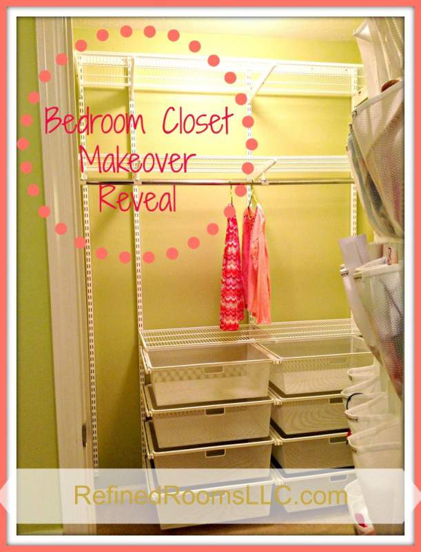 Organizing The Organizer Bedroom Closet Makeover Reveal
