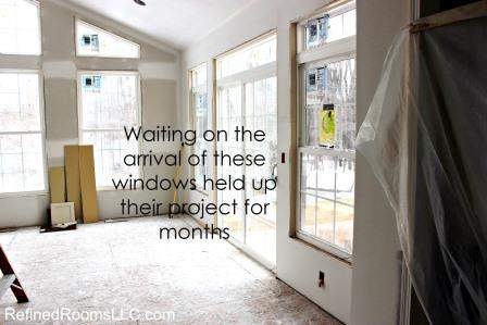 Check out these sanity-saving home renovation survival tips: Tip - order materials ASAP