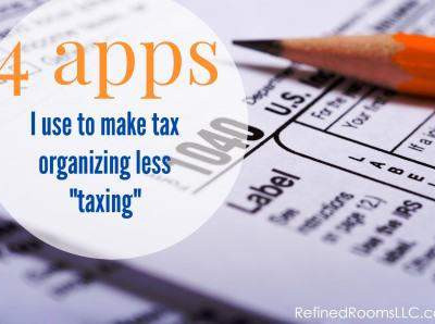 Tax organizing apps