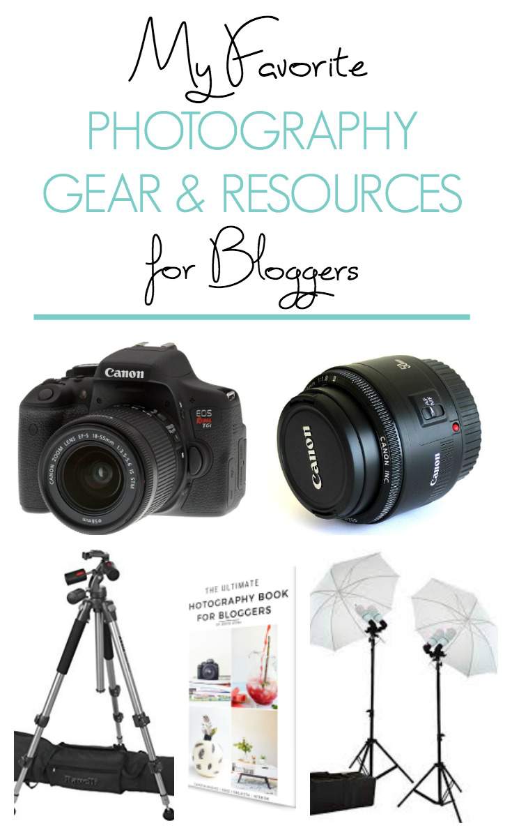 Must-have photography tools and resources for bloggers | blogger photography gear | blogger photography education