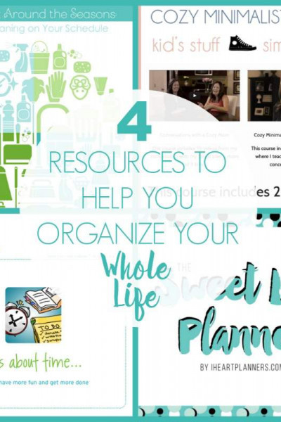 Are you looking for valuable resources to help you organize, plan, manage your time and establish a cleaning routine? These 4 valuable resources will help you to organize your whole life | Refined Rooms