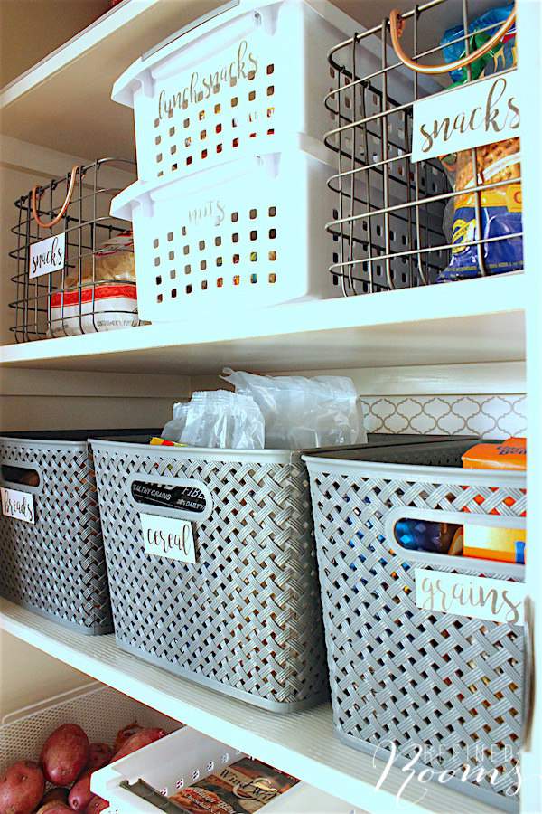 Quick Easy Pantry Makeover Refined, How To Protect Pantry Shelves