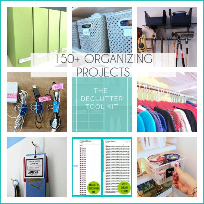 Check out this cool collection of 150+ organizing projects, tips, and ideas at the Refined Rooms blog