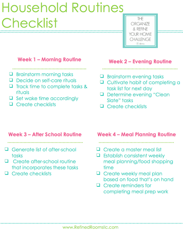 How To Create A Morning Routine That Works Free Morning Routine Checklist