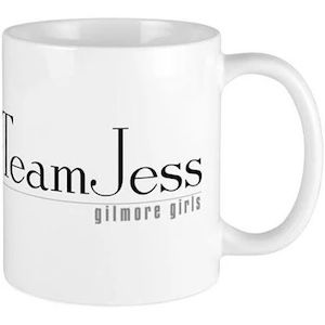Gilmore Girls "Team Jess" mug.