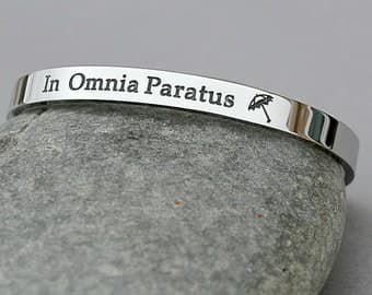 Gilmore Girls in omnia paratus bracelet.