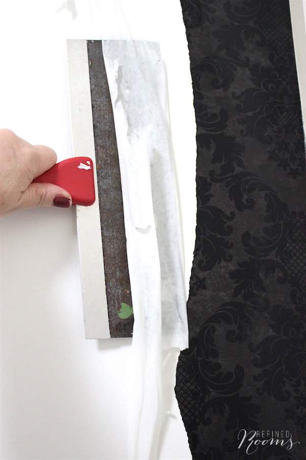 Check out this DIY tutorial: Learn how to remove wallpaper with hot water