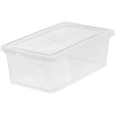clear stackable boxes