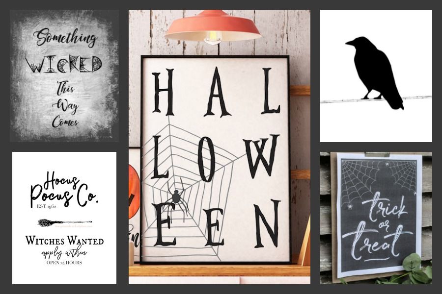 Forkert meget At passe My Favorite Free Halloween Printables - Easy Halloween Decor