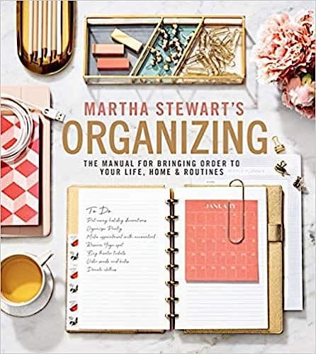 Martha Stewart's Organizing book cover