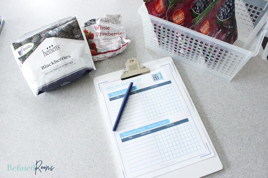 Fridge Inventory and Pantry Inventory Food Tracker Kitchen Inventory Bundle A4 Inventory set with Freezer Inventory Instant Download