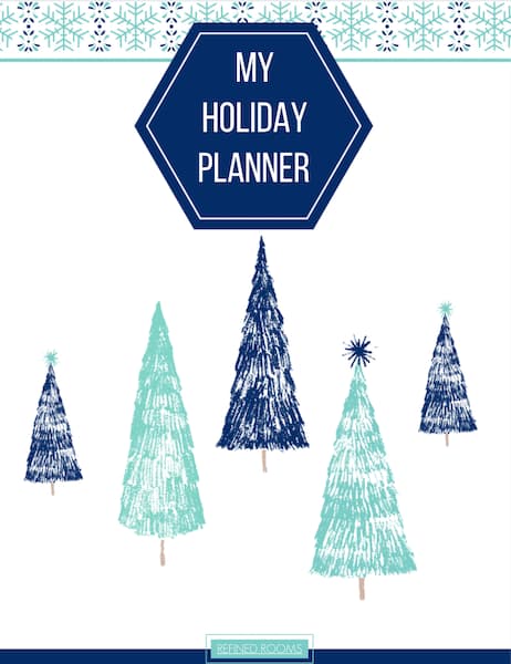 my holiday planner cover.