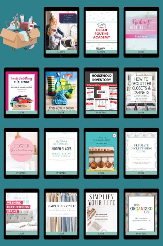 collage of digital resources displayed on ipads.