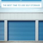 self storage facility with rows of storage units - text "Should I Rent a Storage Unit?".